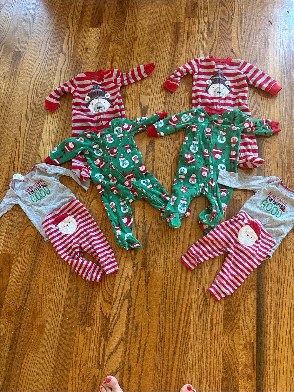 6 month Christmas twin bundle
